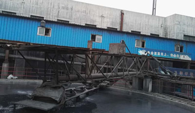 山东造纸厂污泥处理用的阳离子聚丙烯酰胺案例